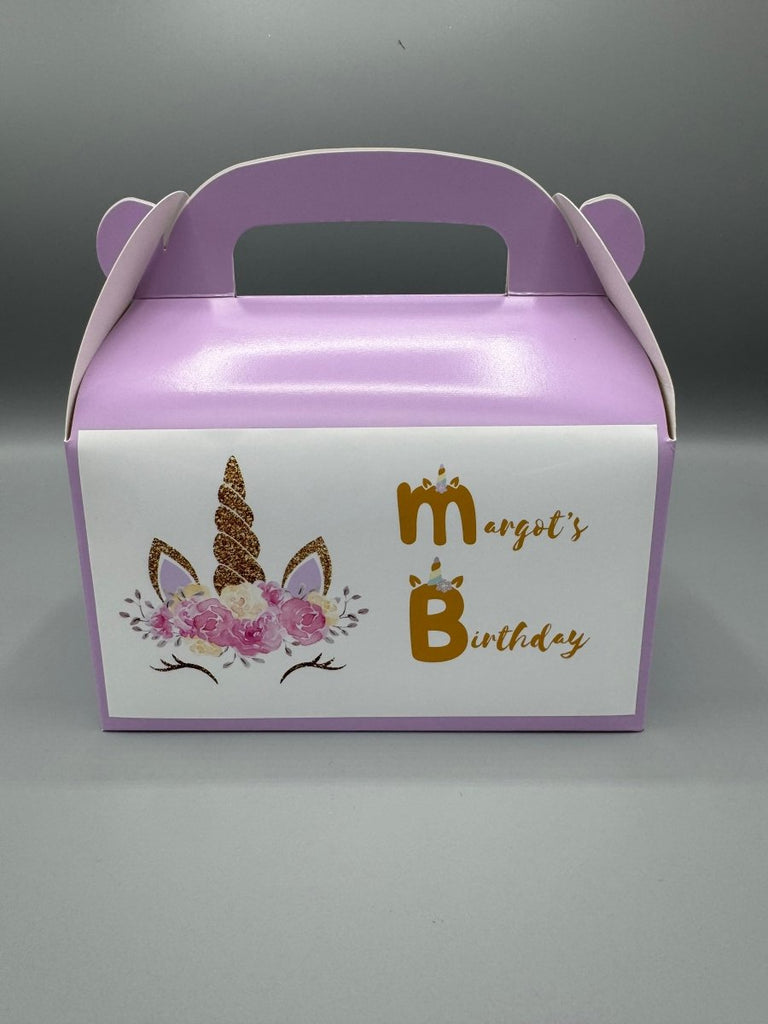 Children's Pre - Filled Birthday Goodie Box - Unicorn - Good Favor