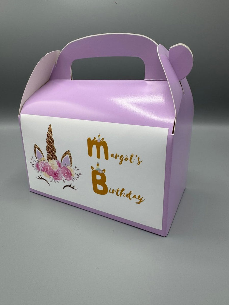 Children's Pre - Filled Birthday Goodie Box - Unicorn - Good Favor